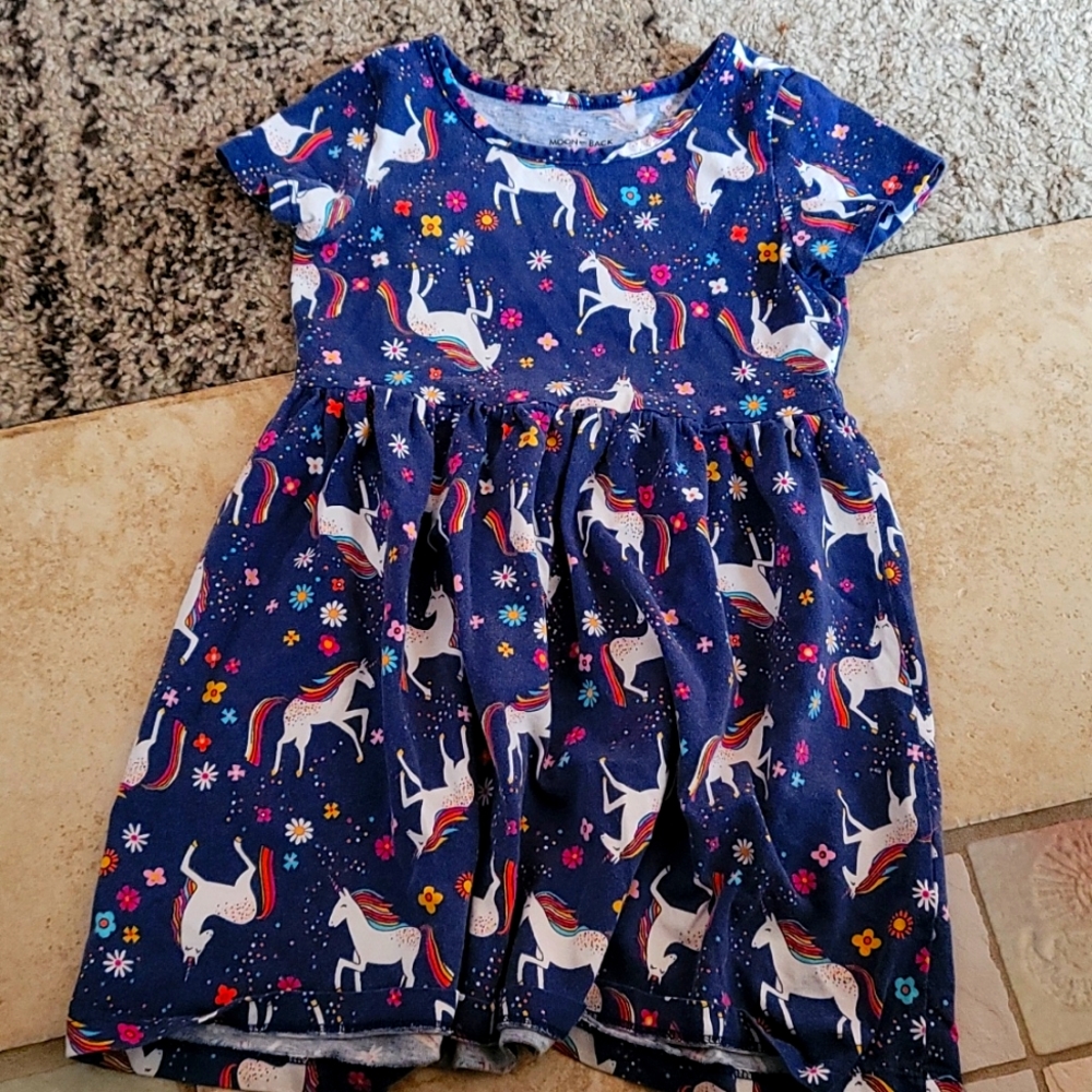Unicorn girls dress